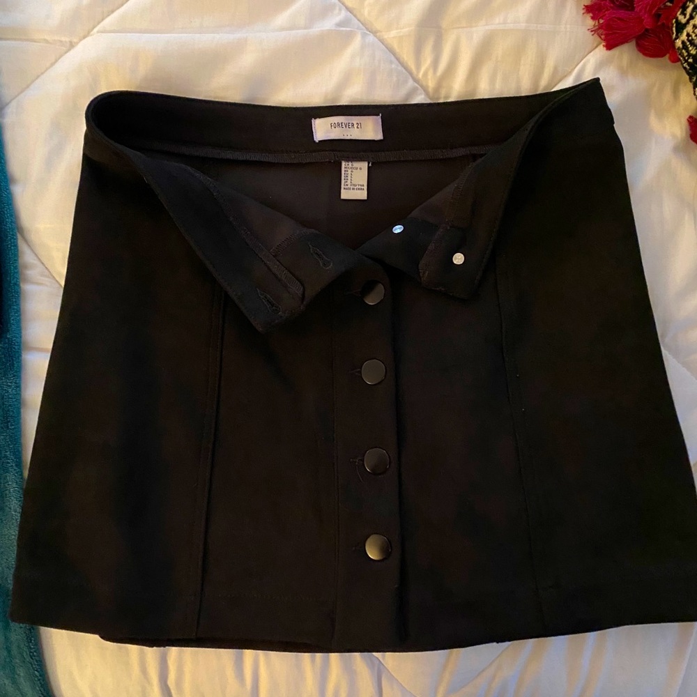 Forever 21 Suede Mini Skirt